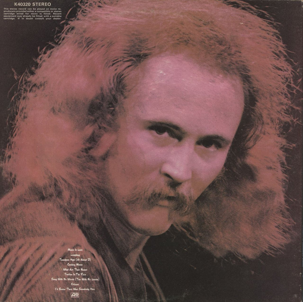 David Crosby If I Could Only Remember My Name - 2nd UK vinyl LP album (LP record)