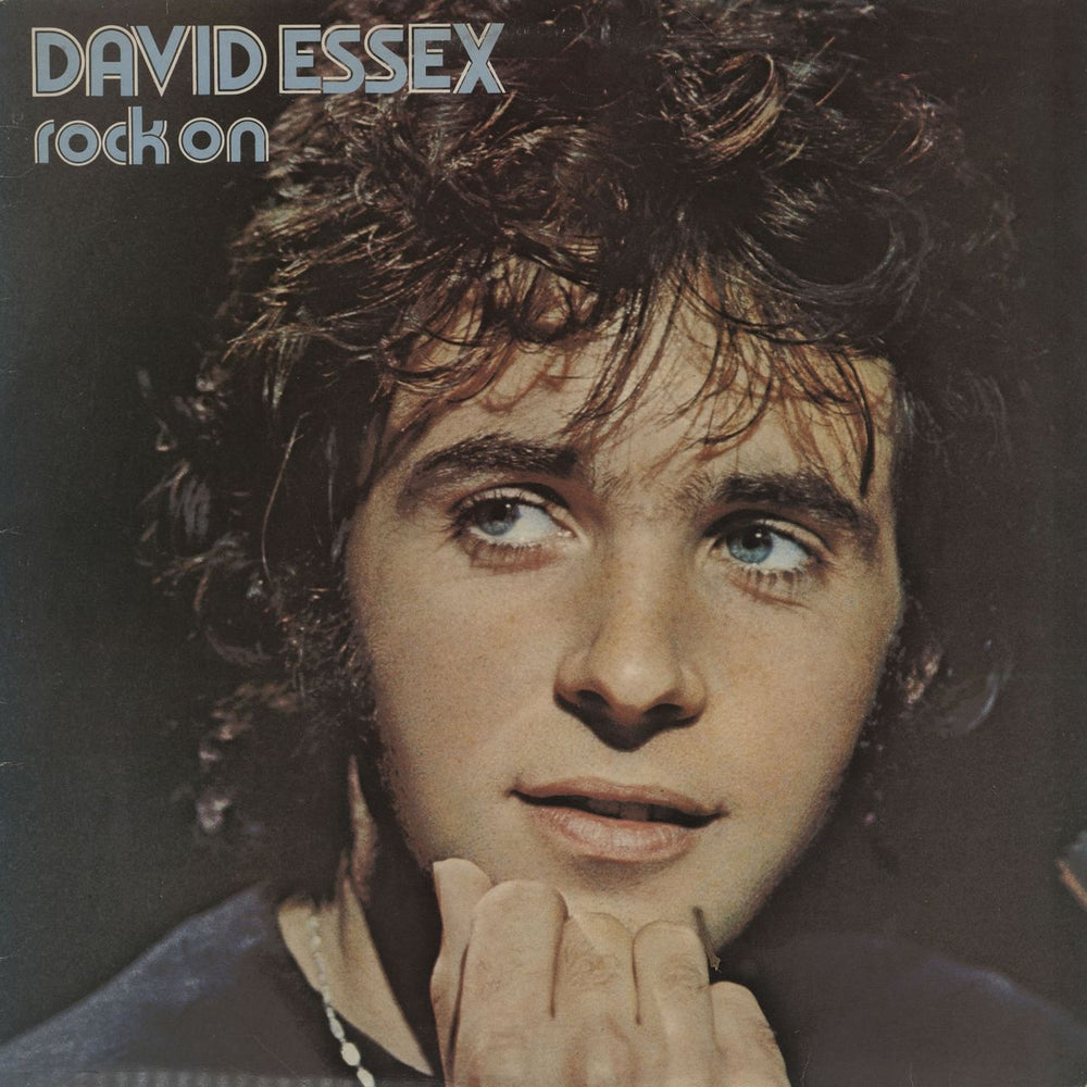 David Essex Rock On UK vinyl LP album (LP record) 65823