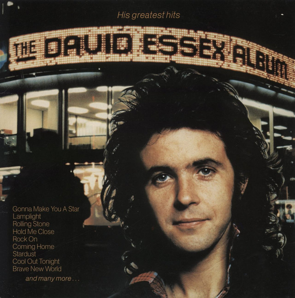 David Essex The David Essex Album UK vinyl LP album (LP record) 10011