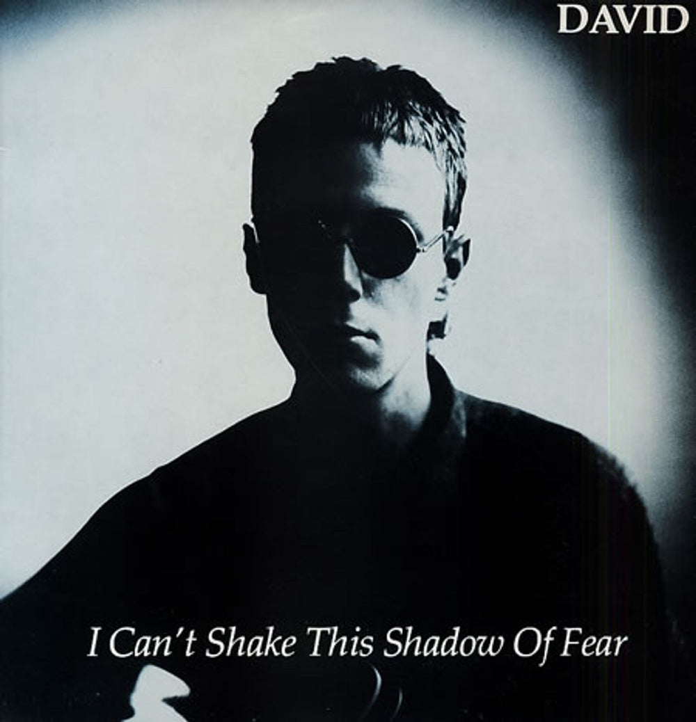 David J I Can't Shake This Shadow Of Fear UK 12" vinyl single (12 inch record / Maxi-single) GLASS12039