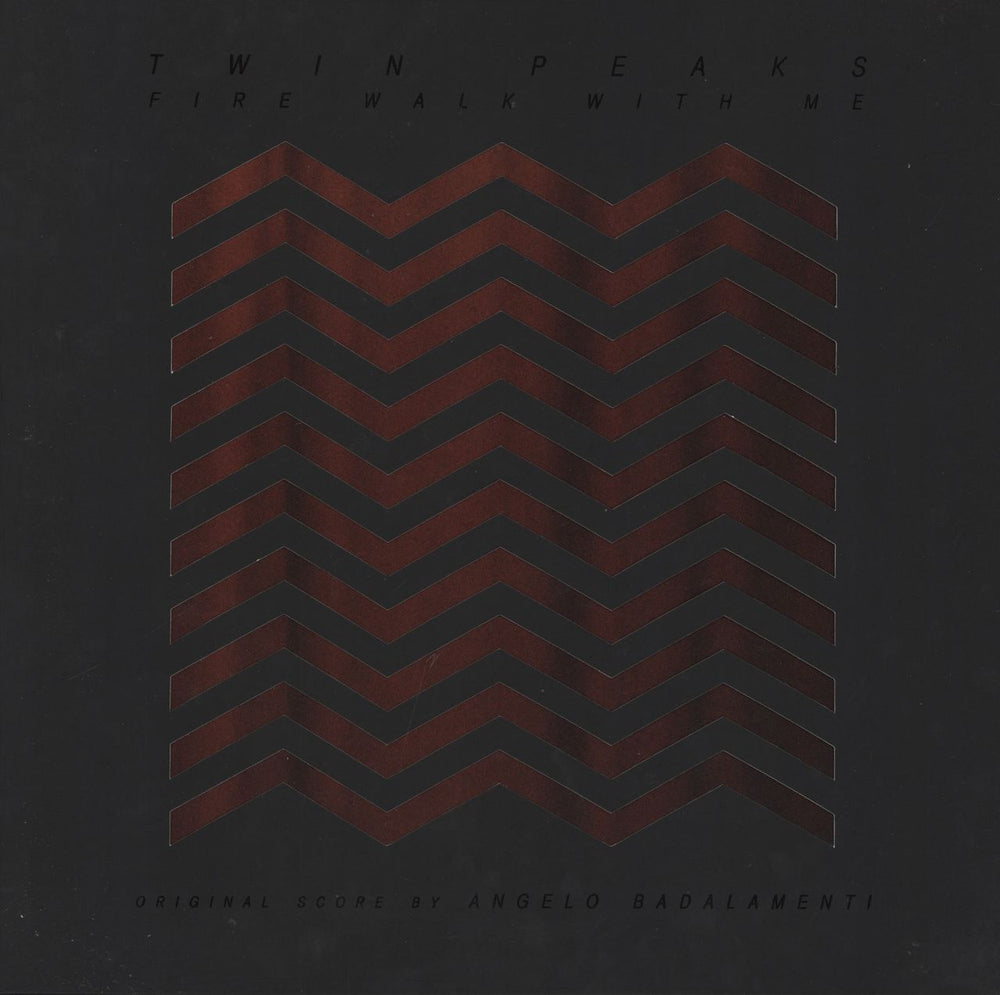 David Lynch Twin Peaks: Fire Walk With Me - Cherry Pie Vinyl US 2-LP vinyl record set (Double LP Album) DW51
