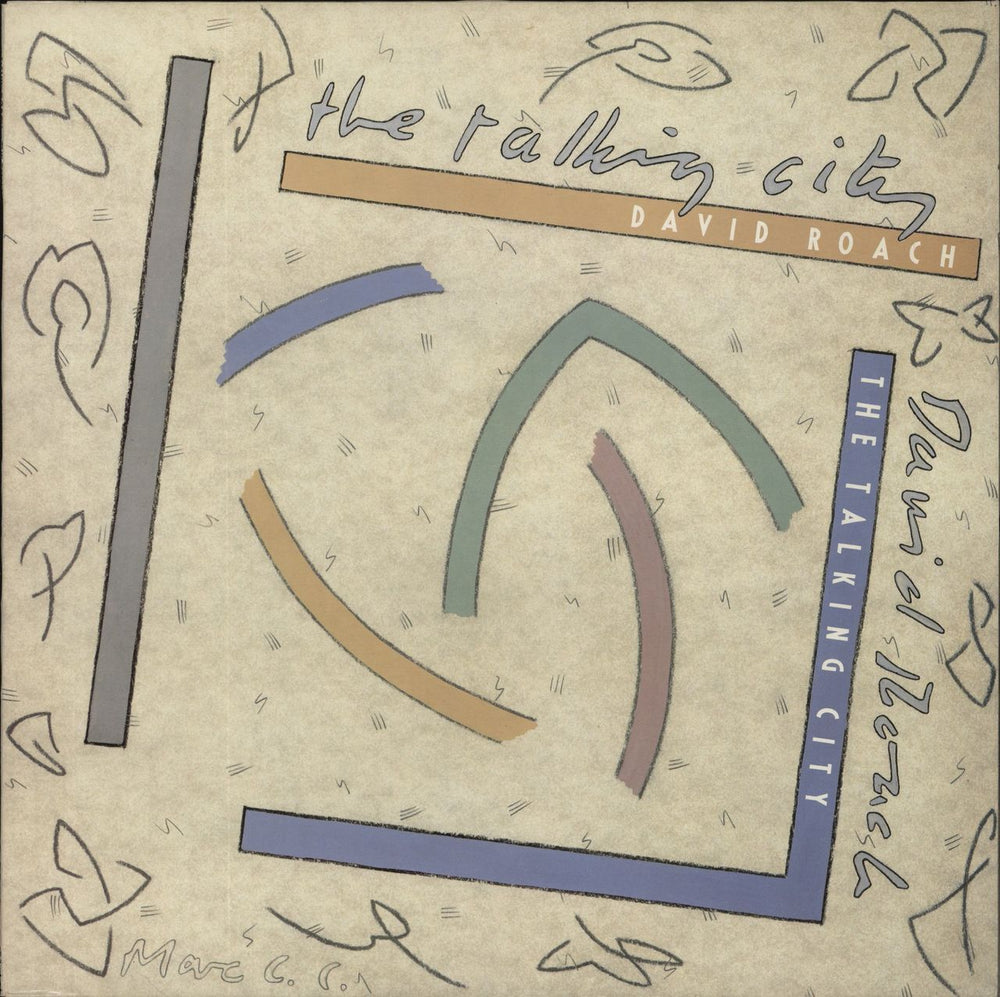 David Roach The Talking City UK vinyl LP album (LP record) CODA14