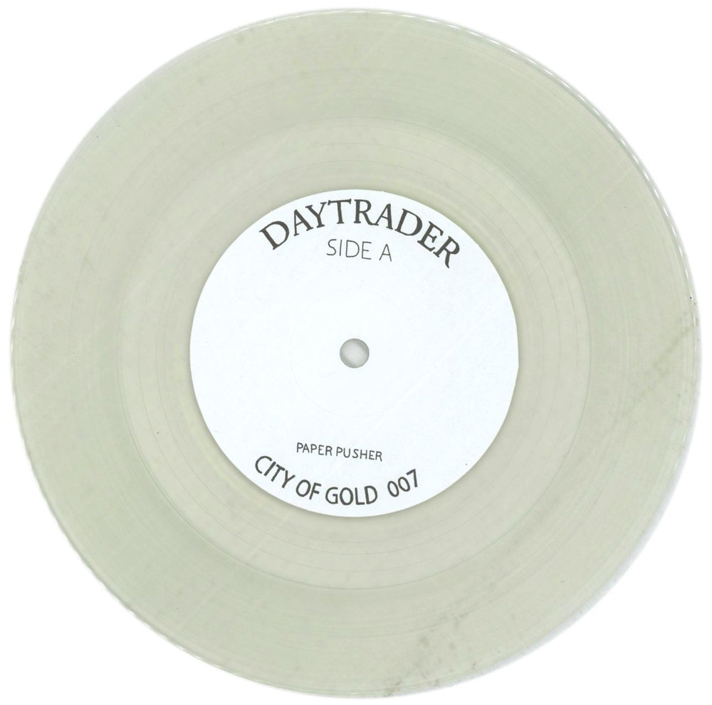 Daytrader Demo - Clear Vinyl UK 7" vinyl single (7 inch record / 45) 04-07DE866103