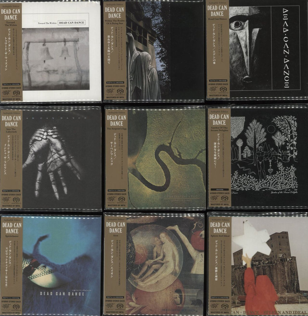 Dead Can Dance Paper Sleeve Collection - The Albums Japanese super audio CD SACD SAD2705/2713CD