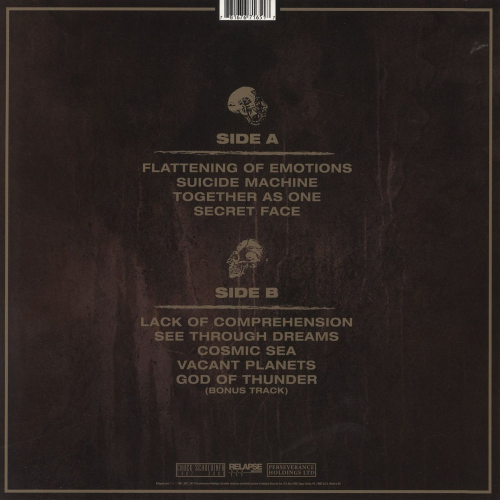 Death Human - 180gm UK vinyl LP album (LP record) 781676716517