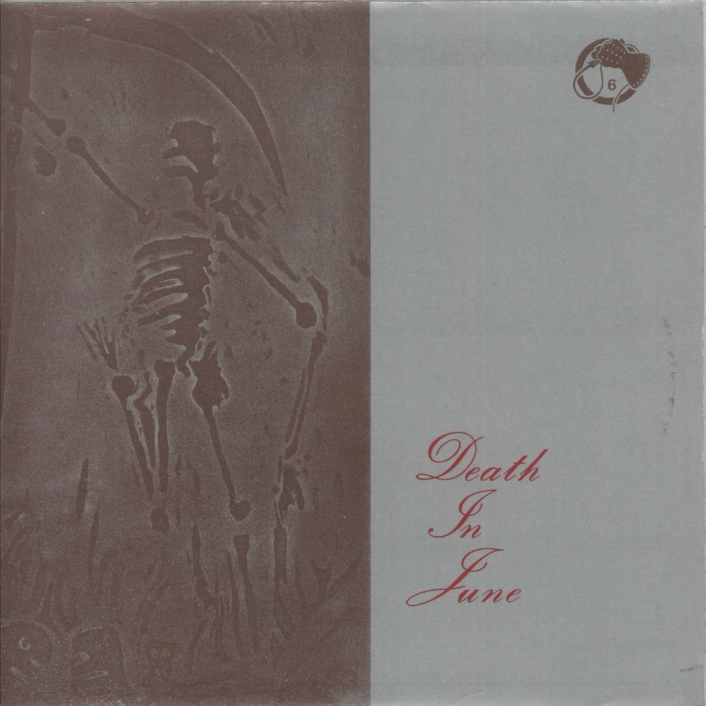 Death In June She Said Destroy UK 7" vinyl single (7 inch record / 45) BADVC6