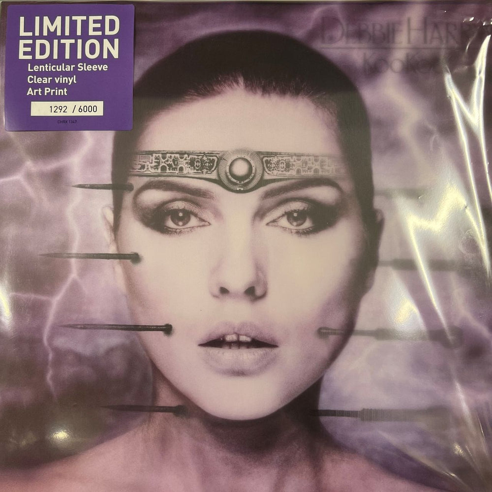 Debbie Harry KooKoo - Clear Vinyl - Lenticular Sleeve + Art Print UK 2-LP vinyl record set (Double LP Album) CHRX1347