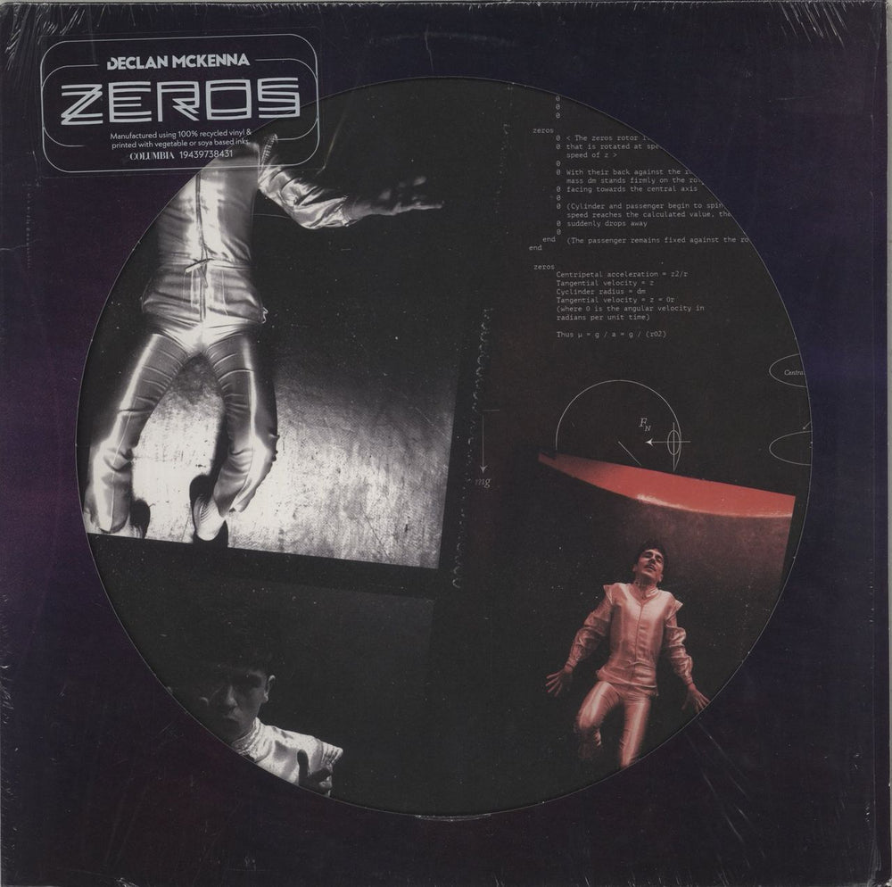 Declan McKenna Zeros UK picture disc LP (vinyl picture disc album) 19439738431