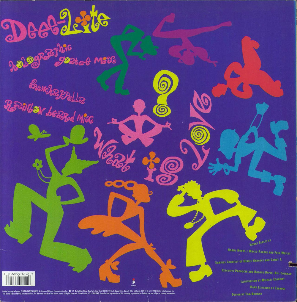 Deee-Lite Groove Is In The Heart US 12" vinyl single (12 inch record / Maxi-single) 075596662208