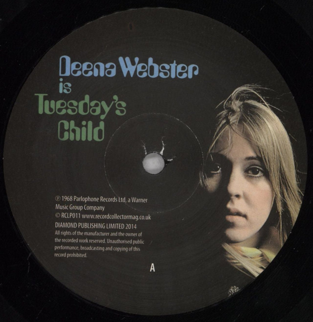 Deena Webster Deena Webster Is Tuesday's Child - 180 Gram Vinyl UK vinyl LP album (LP record) DW1LPDE836347