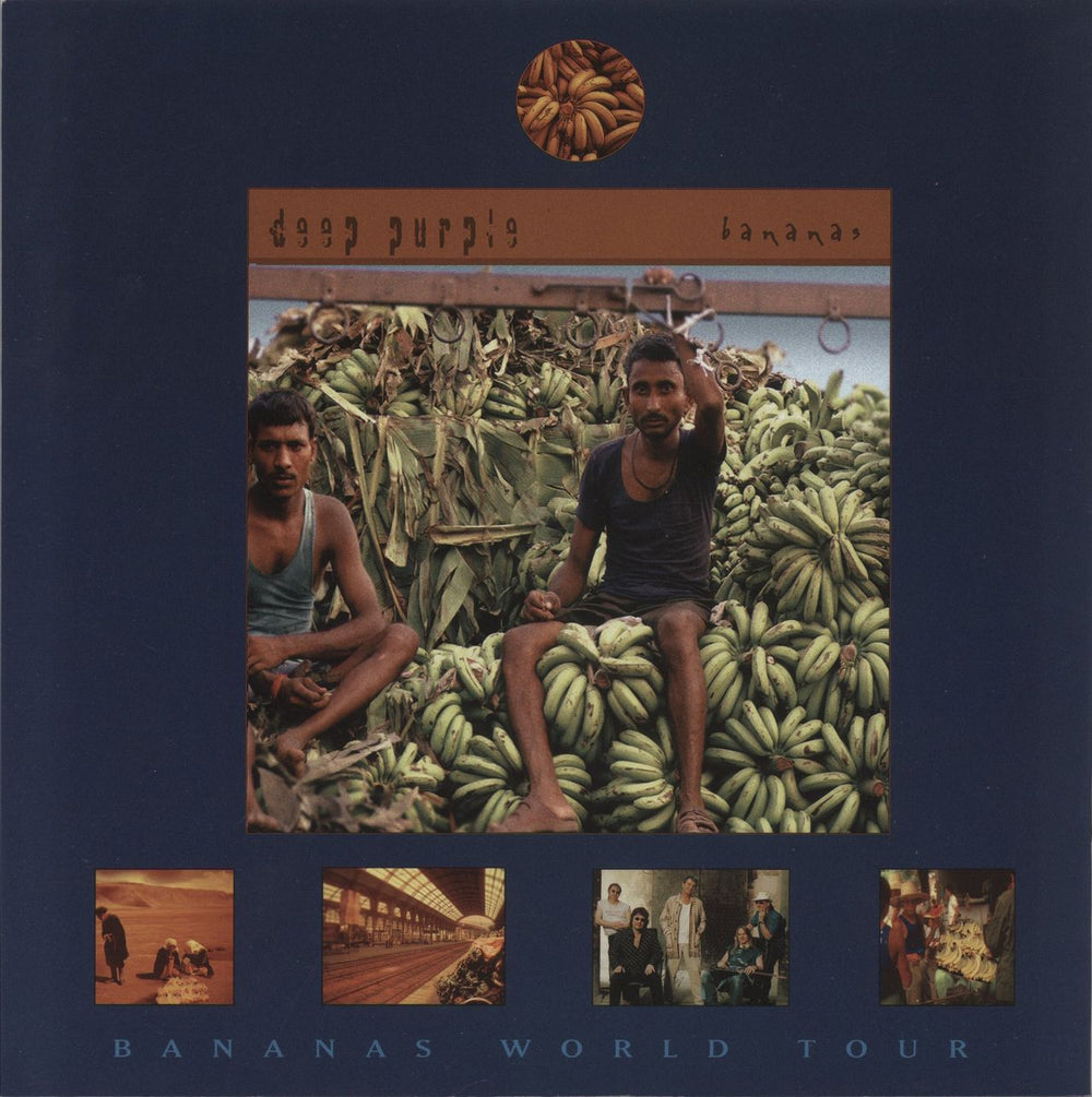 Deep Purple Bananas + Ticket Stub UK tour programme