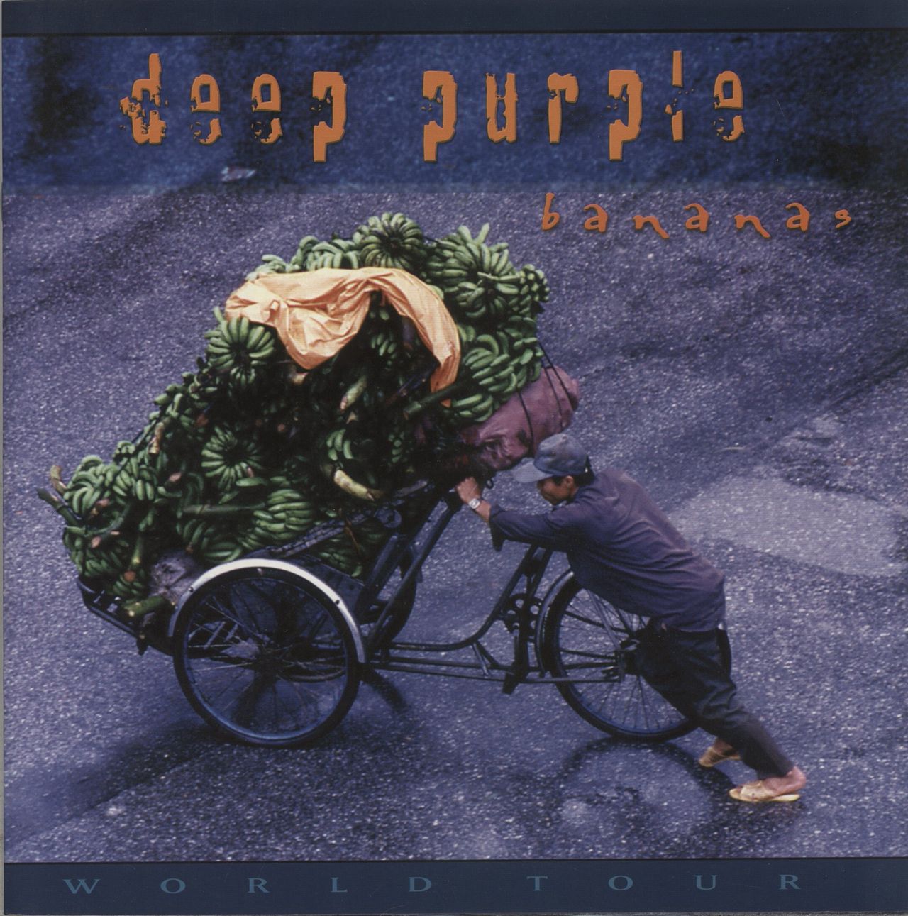 Deep Purple Bananas + Ticket Stub UK tour programme TOUR PROGRAMME