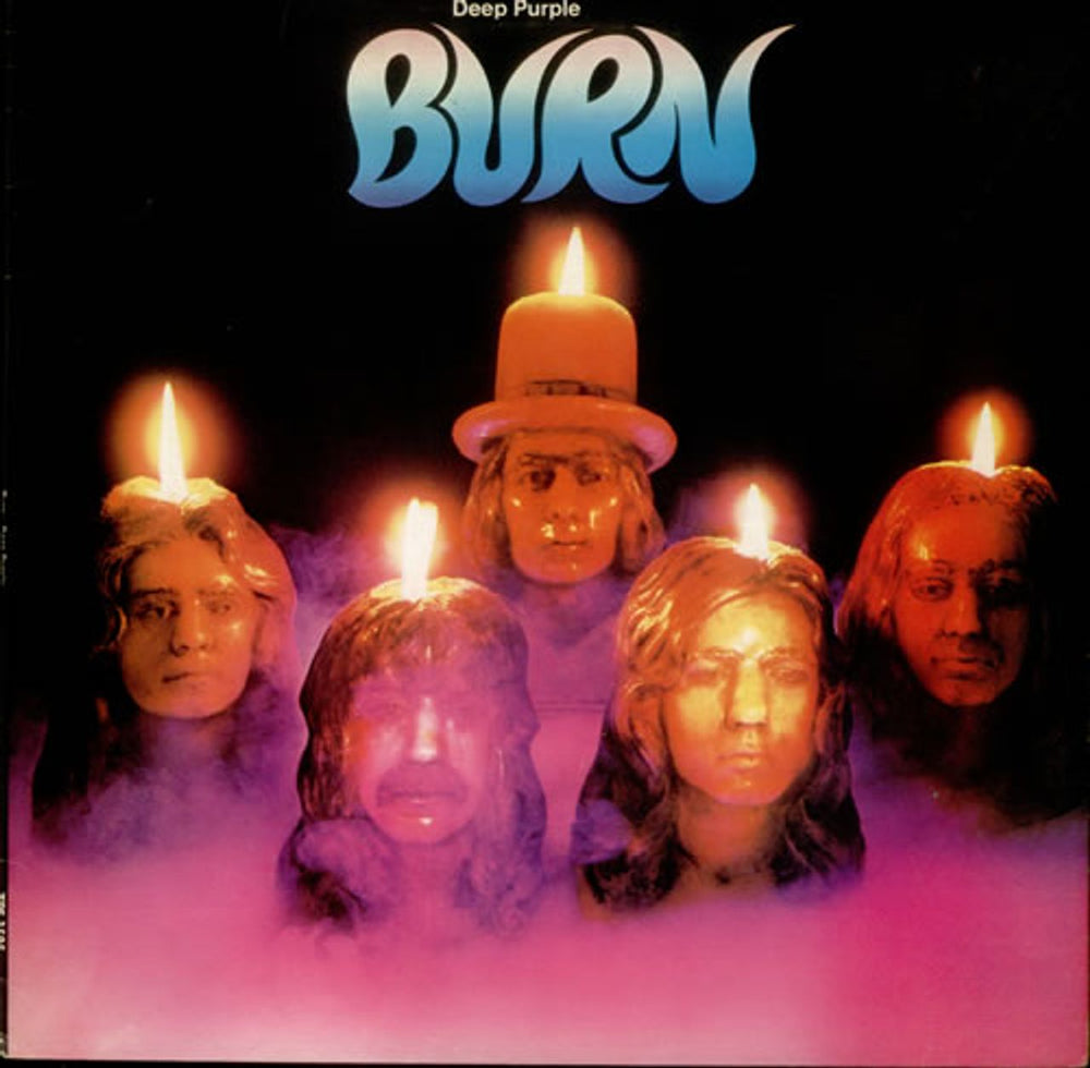 Deep Purple Burn - 2nd - EX UK vinyl LP album (LP record) TPS3505
