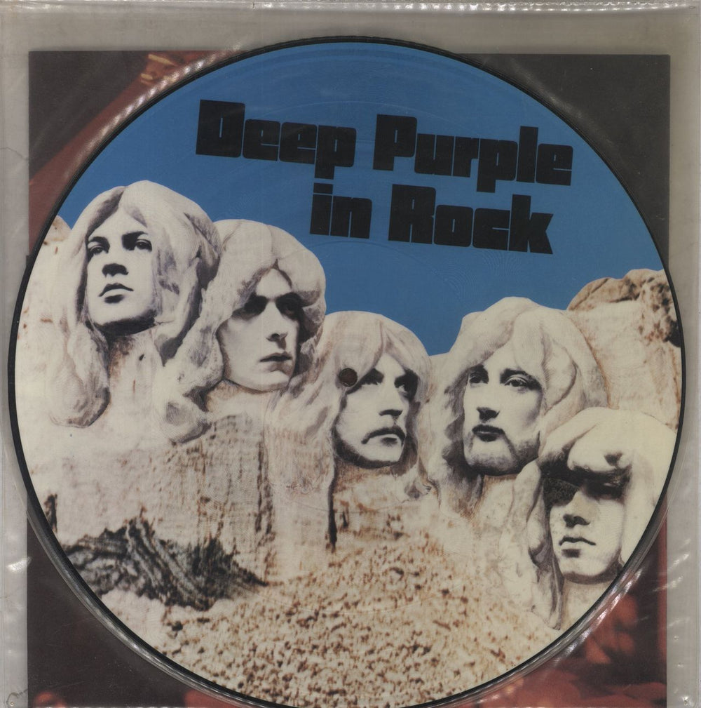 Deep Purple In Rock + Poster UK picture disc LP (vinyl picture disc album) EJ2603430