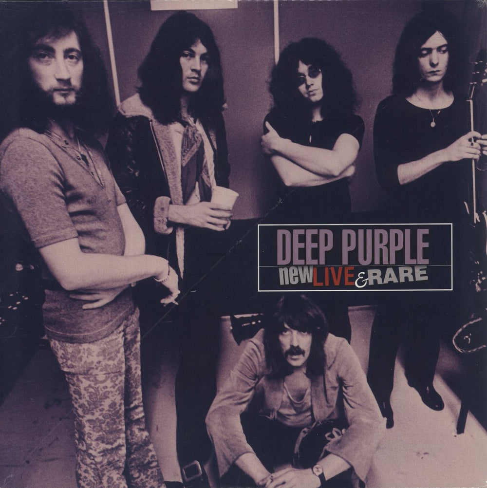 Deep Purple New Live & Rare - Sealed UK 2-LP vinyl record set (Double LP Album) DTB102