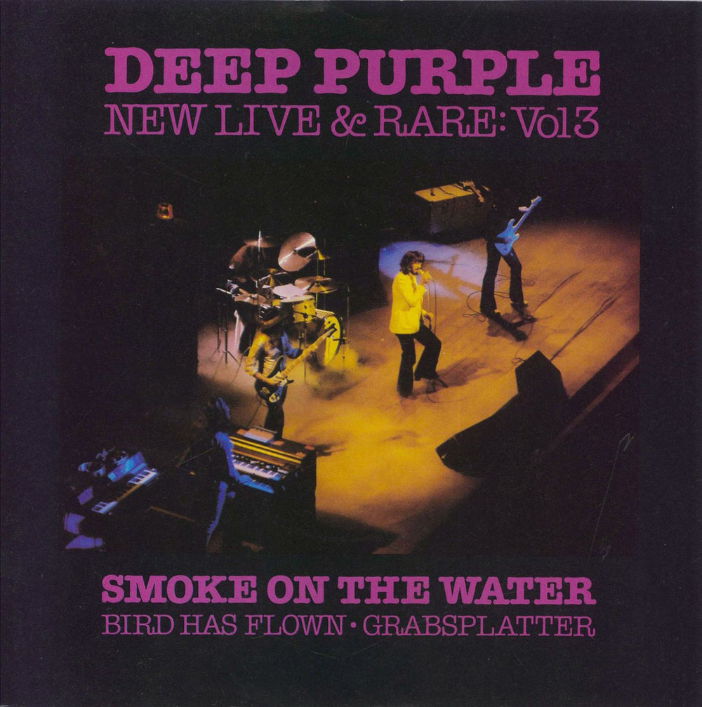 Deep Purple New Live And Rare Vol 3 + p/s UK 7" vinyl single (7 inch record / 45) SHEP101