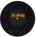 Def Leppard Heaven Is - Etched UK 7" vinyl single (7 inch record / 45)