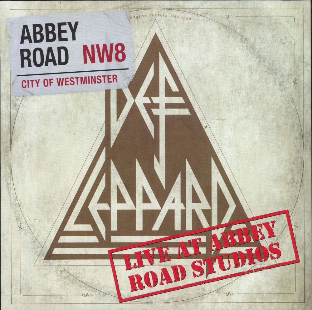 Def Leppard Live At Abbey Road Studios - RSD18 180gm UK 12" vinyl single (12 inch record / Maxi-single) 6729347