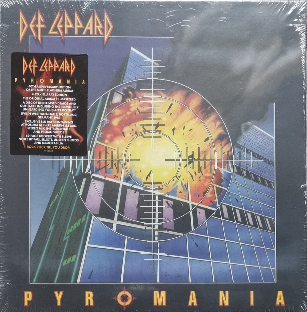 Def Leppard Pyromania - Sealed UK CD Album Box Set 4868055