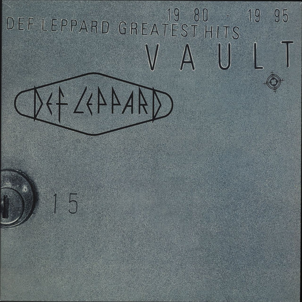 Def Leppard Vault Greatest Hits: 1980-1995 - 180gm Clear Vinyl UK 2-LP vinyl record set (Double LP Album) 6738665