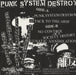 Defector Punk System Destroy Japanese 7" vinyl single (7 inch record / 45)