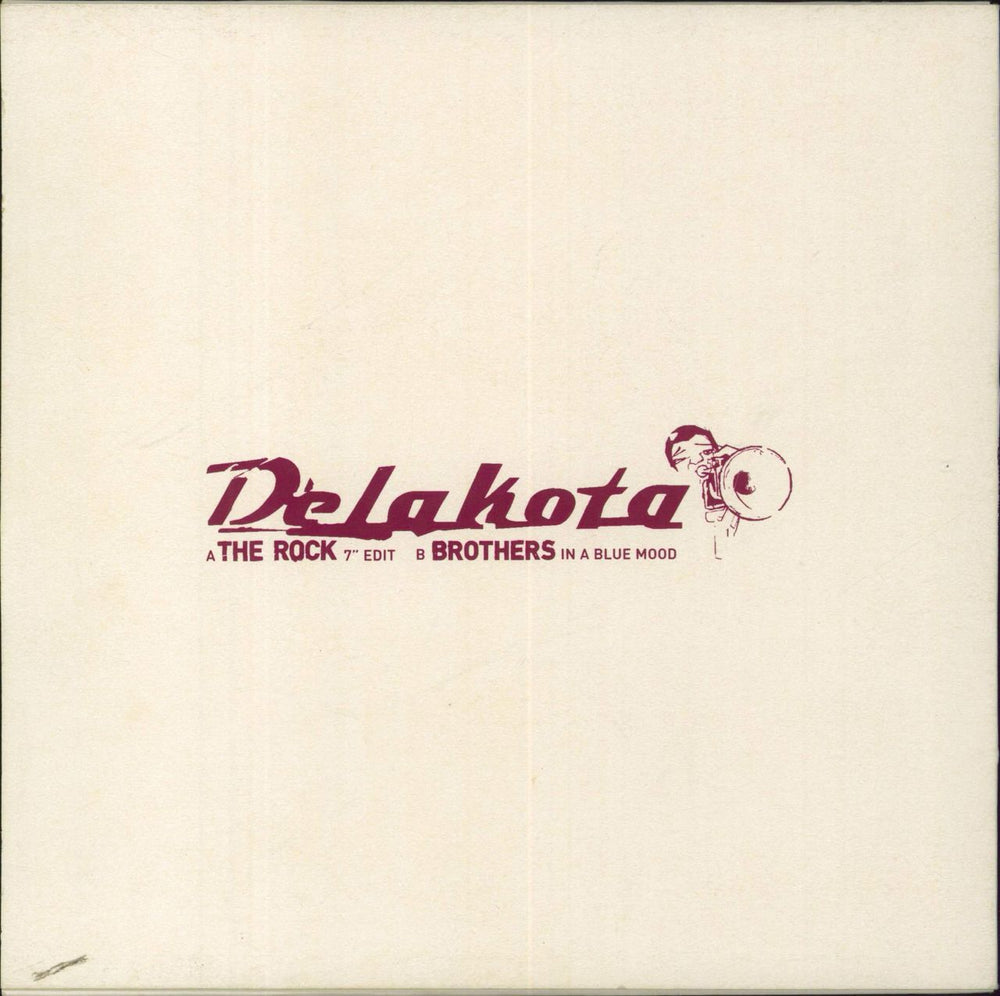 Delakota The Rock UK Promo 7" vinyl single (7 inch record / 45)