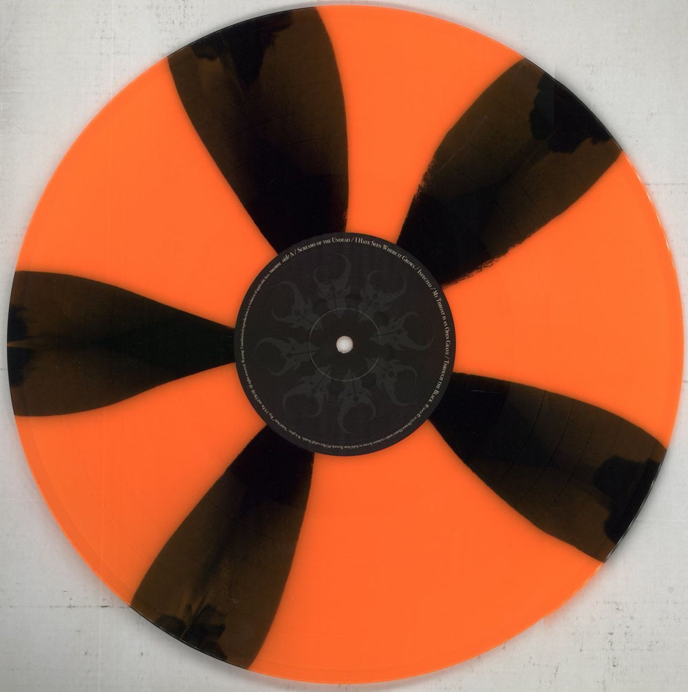 Demon Hunter Demon Hunter - Orange & Black Pinwheel Vinyl US vinyl LP album (LP record) 8HSLPDE851969