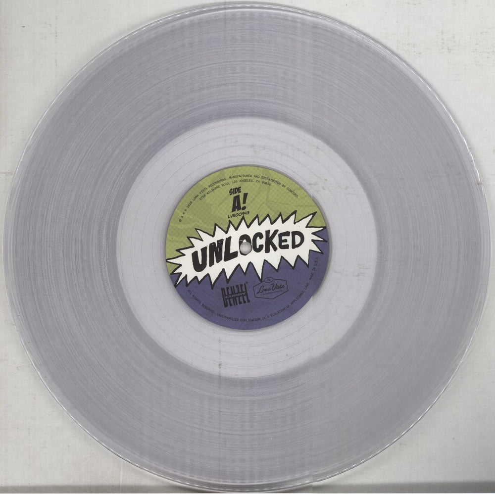 Denzel Curry Unlocked - Clear Vinyl US picture disc LP (vinyl picture disc album) ZFVPDUN850584