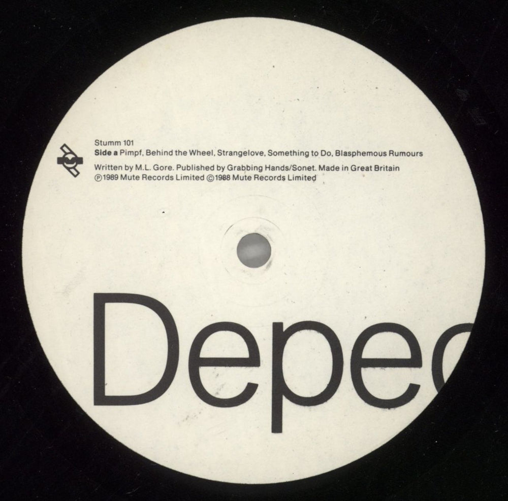 Depeche Mode 101 - One Hundred And One - VG UK 2-LP vinyl record set (Double LP Album) DEP2LON730283