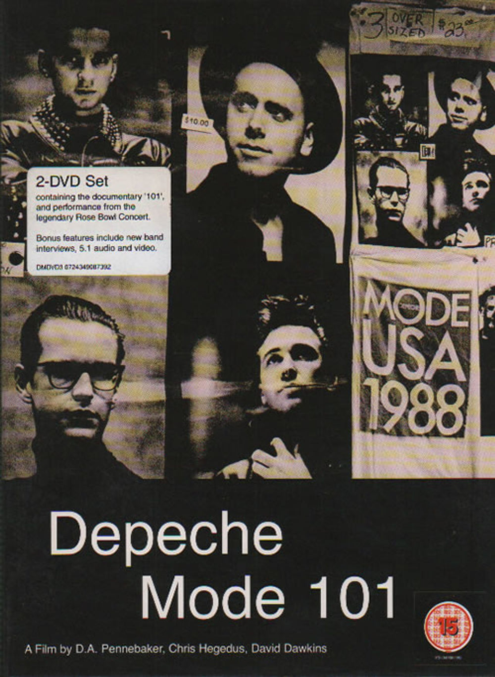 Depeche Mode 101 UK DVD DMDVD3