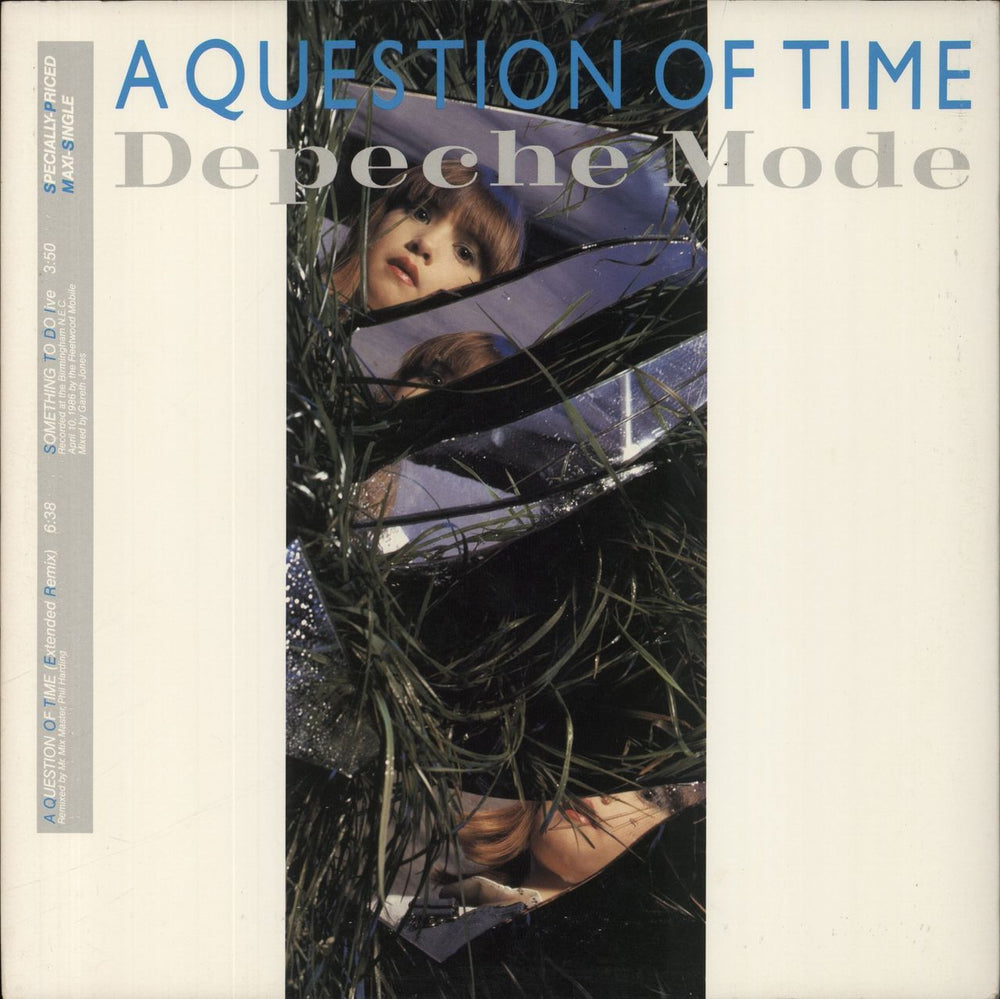 Depeche Mode A Question Of Time/Lust US 12" vinyl single (12 inch record / Maxi-single) 20530-0