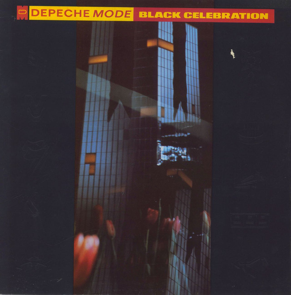 Depeche Mode Black Celebration - 1st MPO - VG UK vinyl LP album (LP record) STUMM26