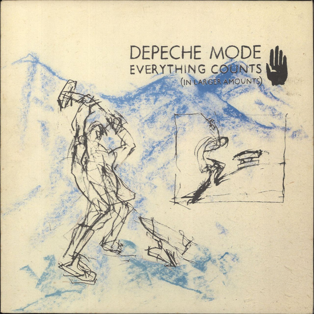 Depeche Mode Everything Counts [In Larger Amounts] - EX UK 12" vinyl single (12 inch record / Maxi-single) 12BONG3