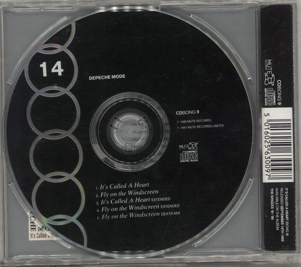 Depeche Mode It's Called A Heart UK CD single (CD5 / 5") 5016025630097