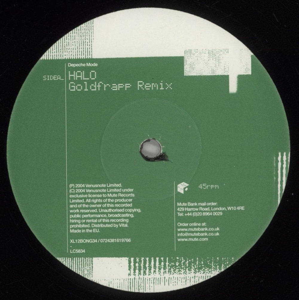 Depeche Mode Remixes 04 [Part 2] UK 12" vinyl single (12 inch record / Maxi-single) DEP12RE309123