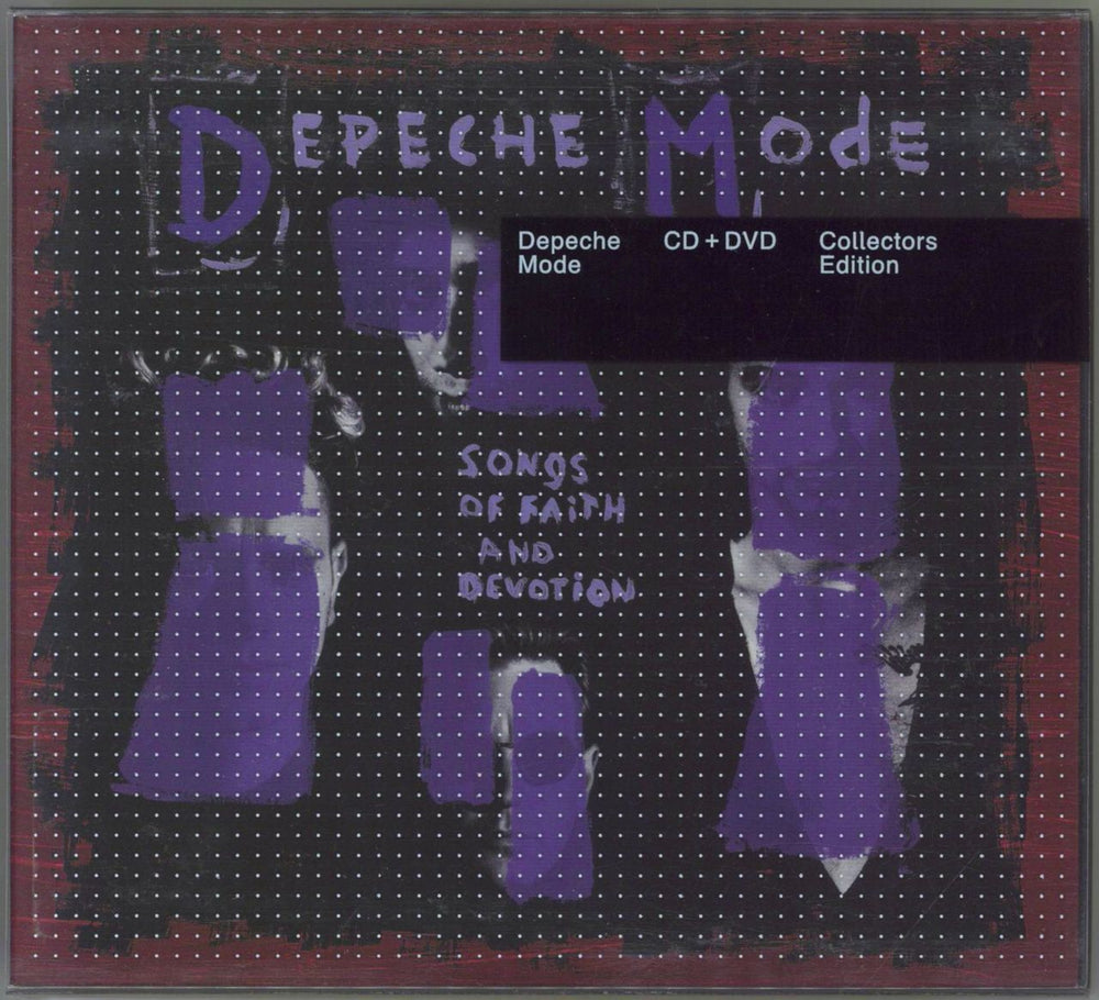 Depeche Mode Songs Of Faith And Devotion UK 2-disc CD/DVD set DMCD8