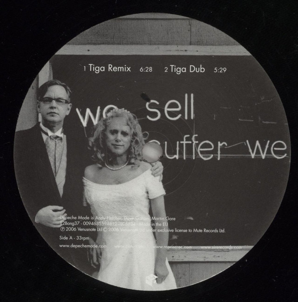 Depeche Mode Suffer Well UK 12" vinyl single (12 inch record / Maxi-single) DEP12SU353077