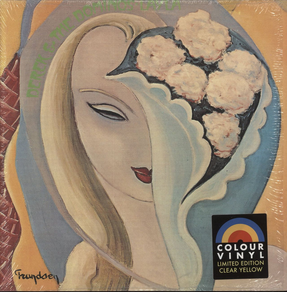Derek And The Dominos Layla - Clear Yellow 180g Vinyl UK 2-LP vinyl record set (Double LP Album) 0600753103739
