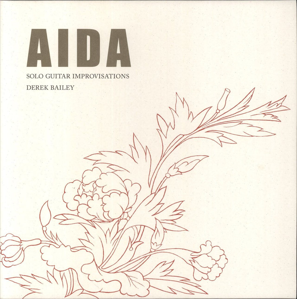 Derek Bailey Aida - 180gm UK 2-LP vinyl record set (Double LP Album) HJRLP205