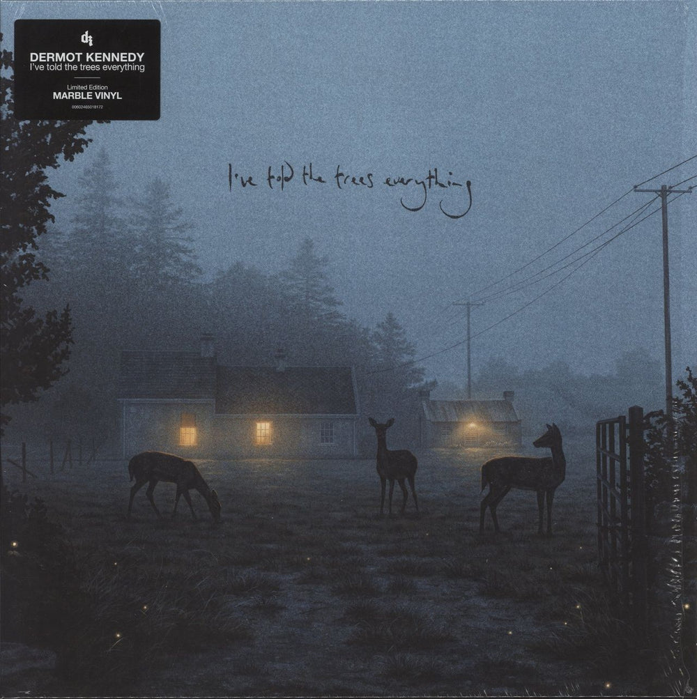 Dermot Kennedy I've Told The Trees Everything EP - Clear Gold Vinyl UK 12" vinyl single (12 inch record / Maxi-single) 6501814