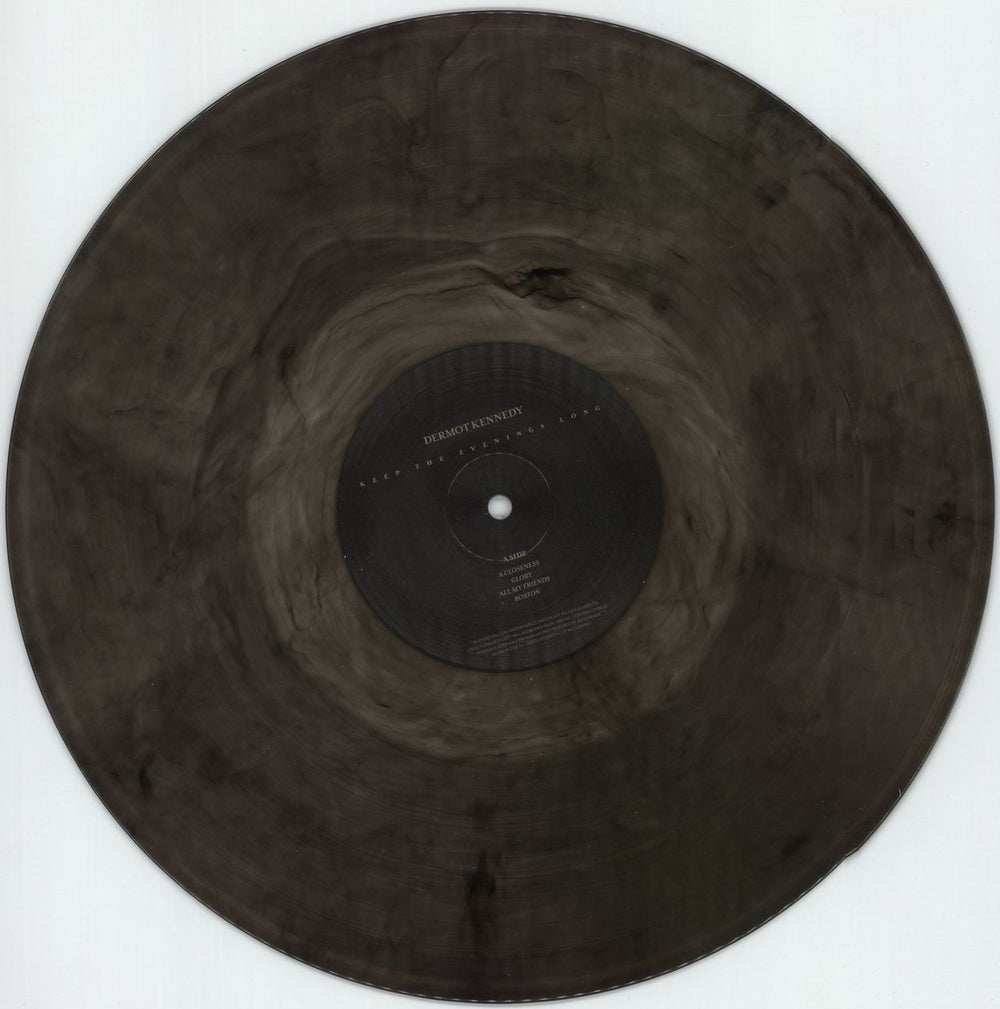 Dermot Kennedy Keep The Evenings Long - Marbled Vinyl UK 12" vinyl single (12 inch record / Maxi-single) 02412KE871587