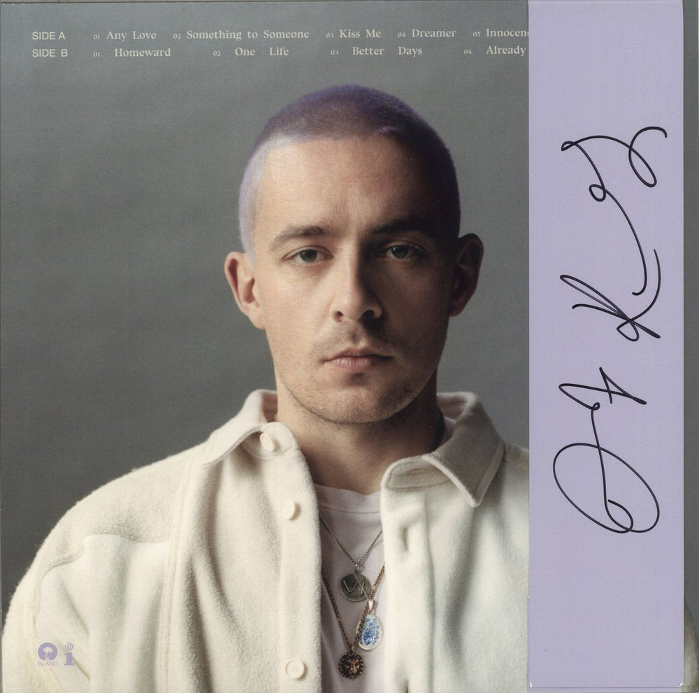 Dermot Kennedy Sonder: Assai Edition - Lilac Vinyl + Numbered & Autographed Obi UK vinyl LP album (LP record) 2566070339160
