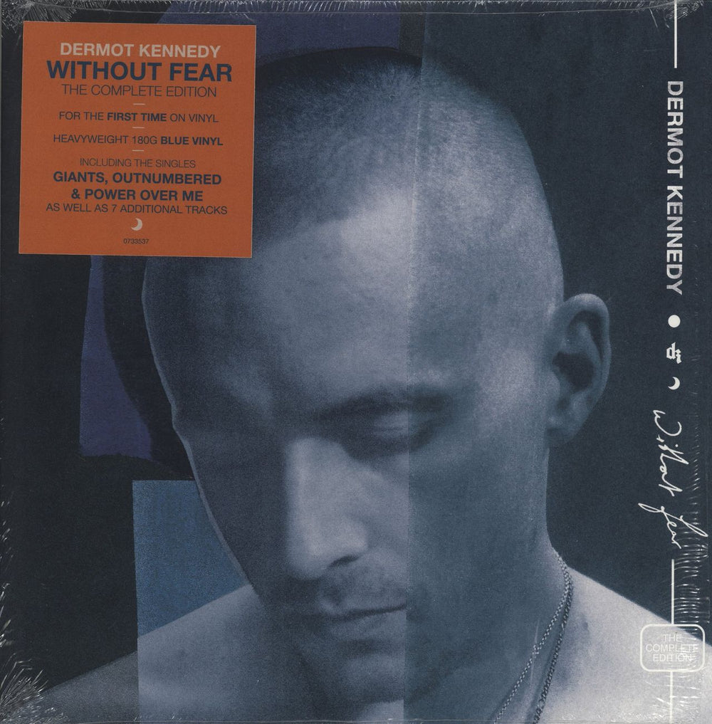 Dermot Kennedy Without Fear: Complete Edition - 180gm Blue Vinyl UK 2-LP vinyl record set (Double LP Album) 0733537