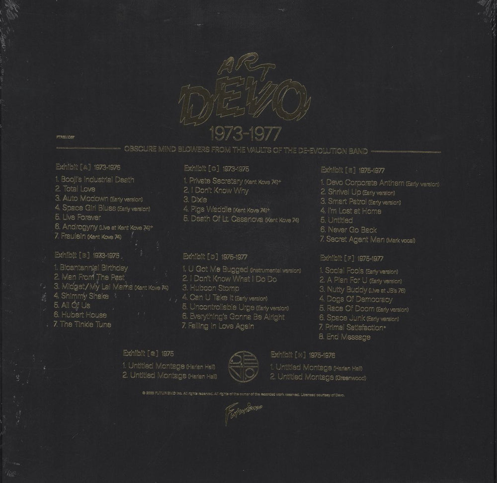 Devo Art Devo - Deluxe Edition - Industrial Death Edition - Sealed UK Vinyl Box Set DVOVXAR859562