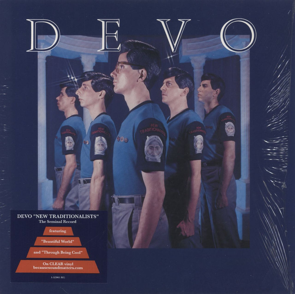 Devo New Traditionalists US vinyl LP album (LP record) 523961-1
