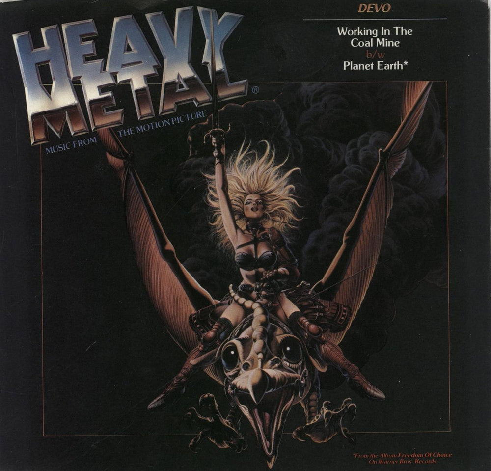 Devo Working In The Coal Mine US 7" vinyl single (7 inch record / 45) E-47204