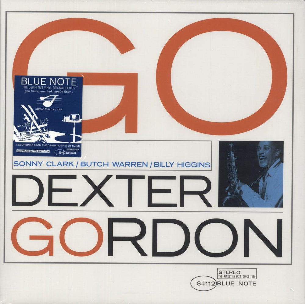 Dexter Gordon Go! - 180gm - Sealed UK vinyl LP album (LP record) MMBST-84112