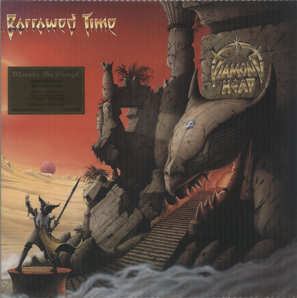 Diamond Head Borrowed Time - 180 Gram Black Vinyl UK vinyl LP album (LP record) MOVLP3530