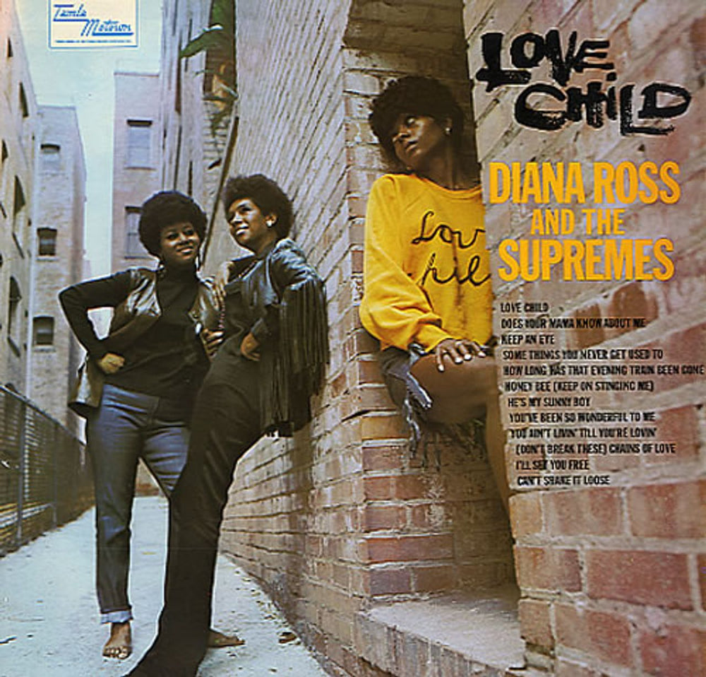 Diana Ross & The Supremes Love Child UK vinyl LP album (LP record) STML11095