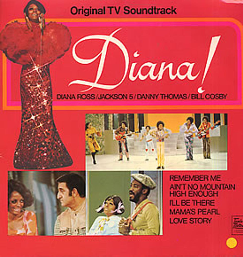 Diana Ross Diana! Original TV Soundtrack UK vinyl LP album (LP record) STMA8001